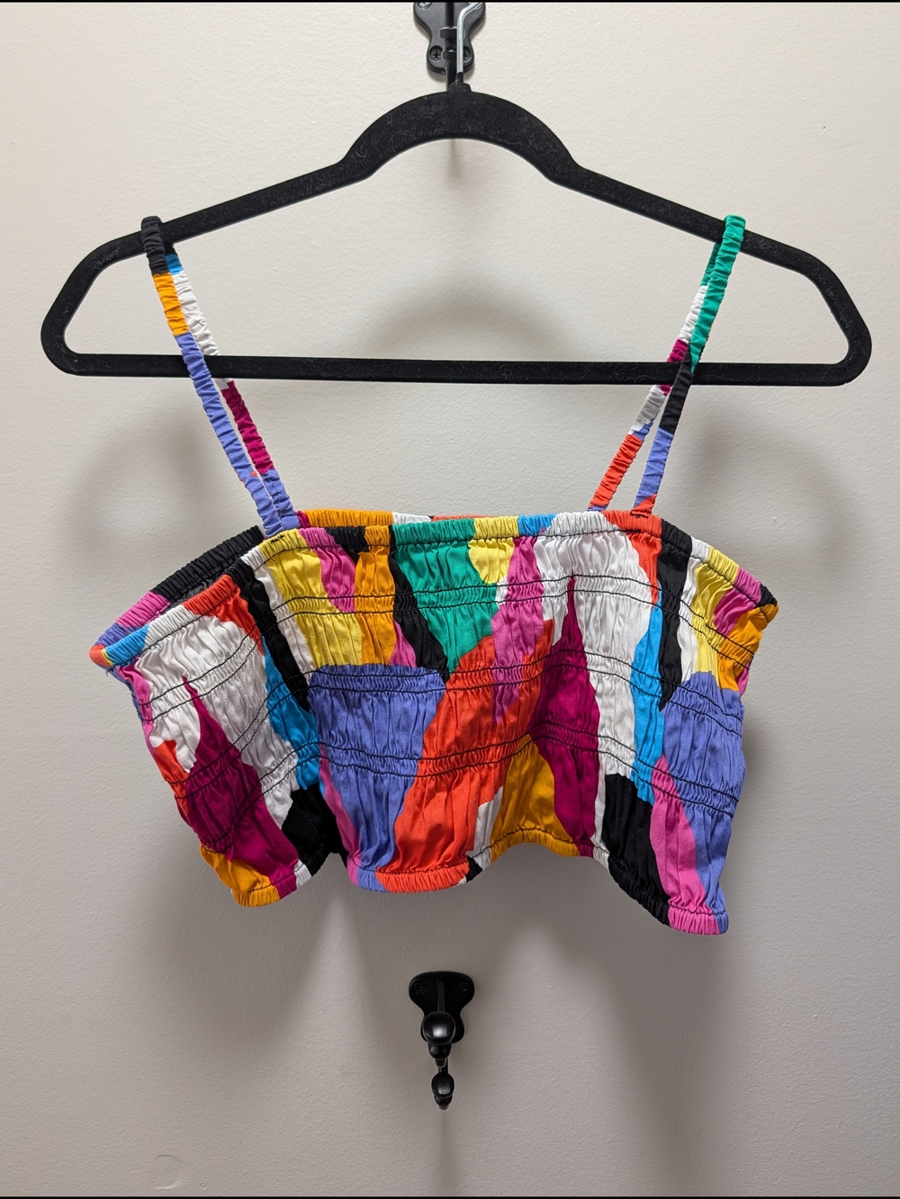 a new day Smocked Crop Top